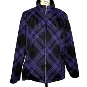 Xero-X-Posur Black & Purple Warm Reversible Coat - image 1